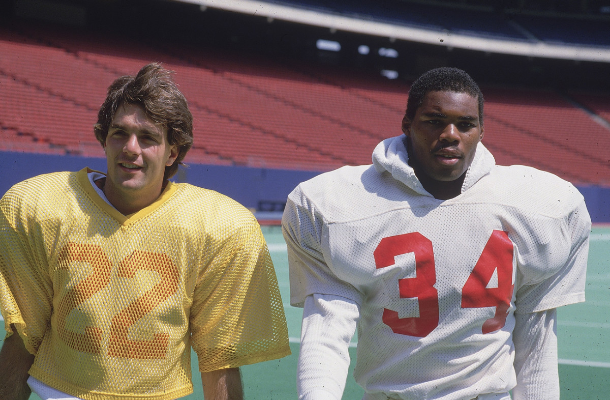 Flutie and Walker. 